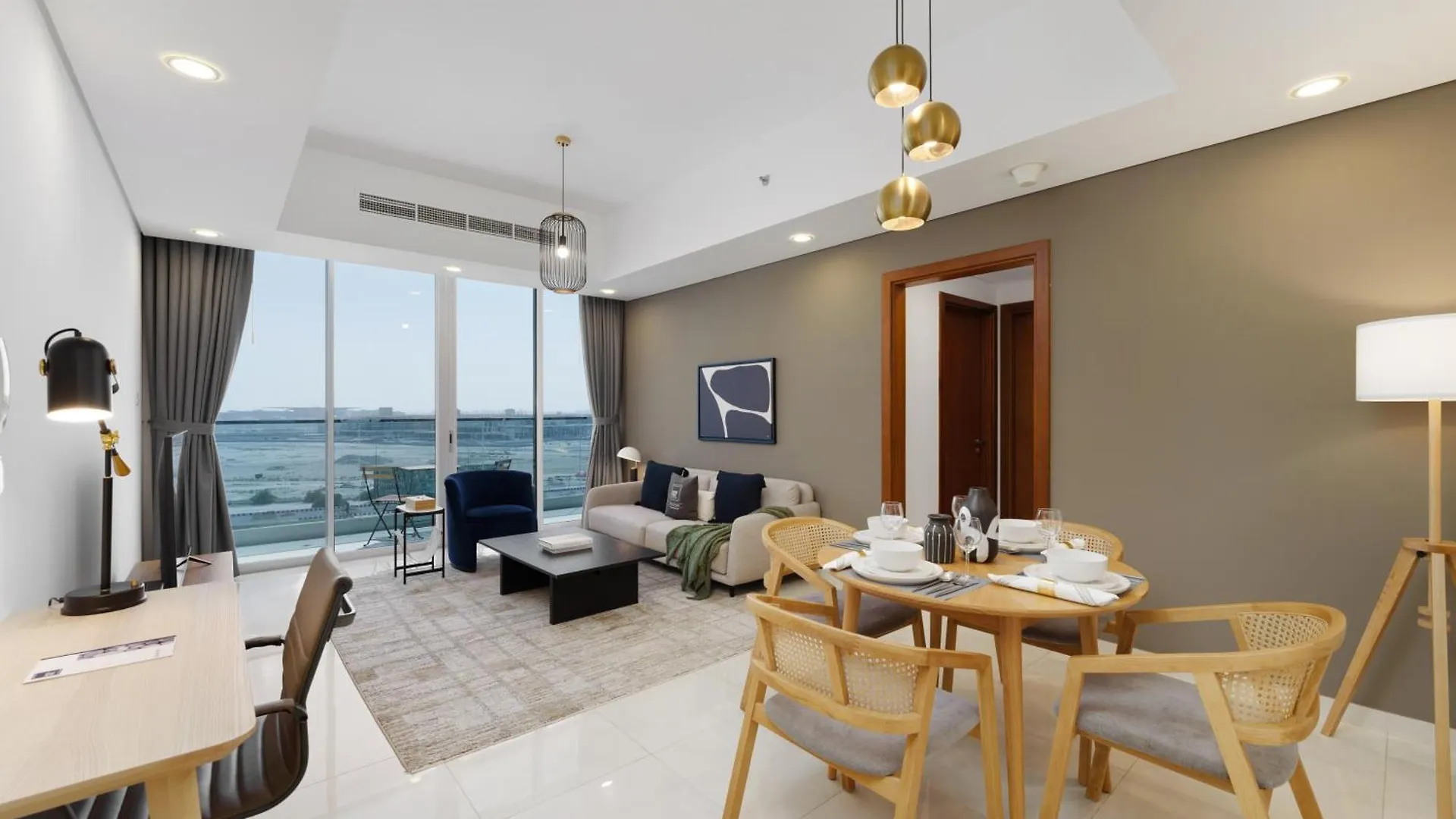 Maison Privee - Modern Business Bay Retreat With Dubai Canal Views location